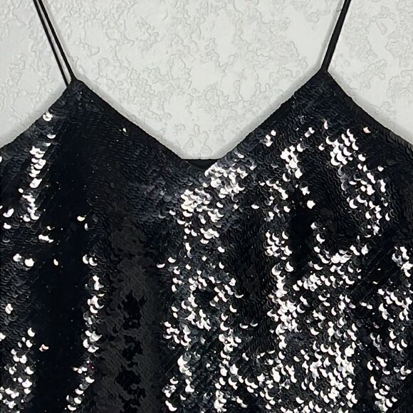 NWT IRO ERNA Black Sequins Top Small - Picture 4 of 15